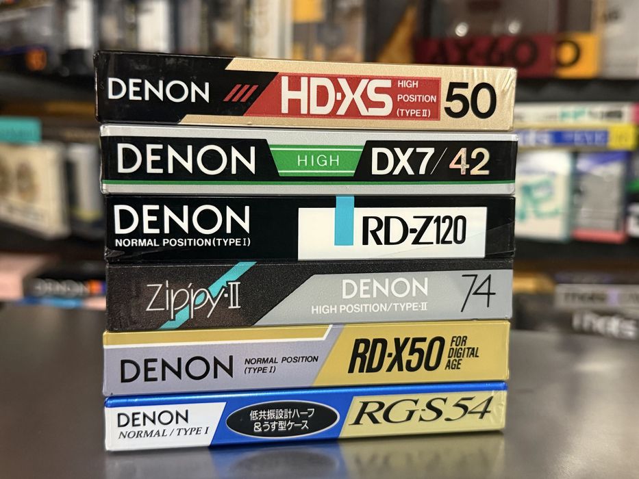 Продам аудио кассеты Denon