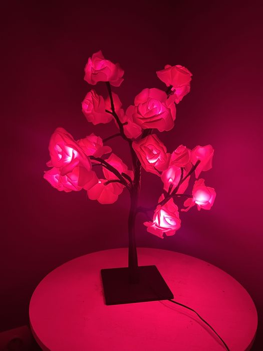 Drzewko z Różami  LED