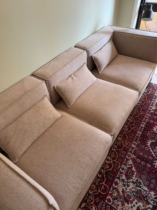 Sofá Modular 3 peças The Masie como NOVO