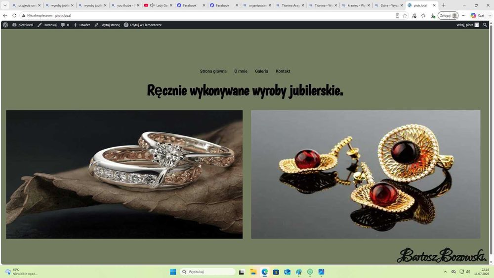 Strony internetowe za 500 zł.