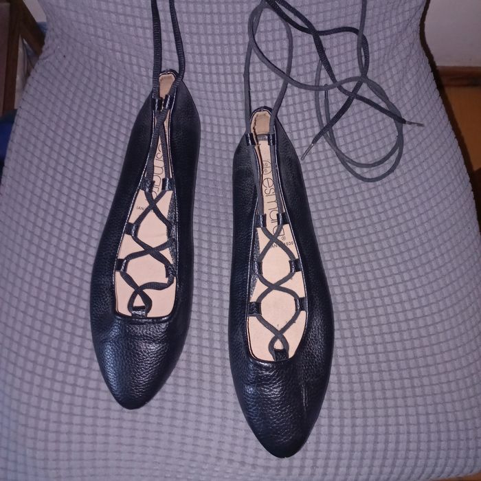 Balerinki sznurowane 39