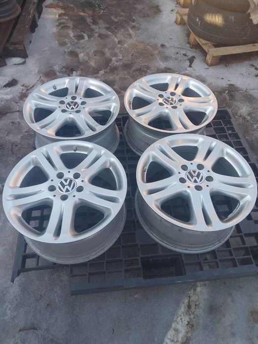 Диски Аутек R17/5×112/8J/ET-43/DIA 66.1; гарний комплект, з Німеччини