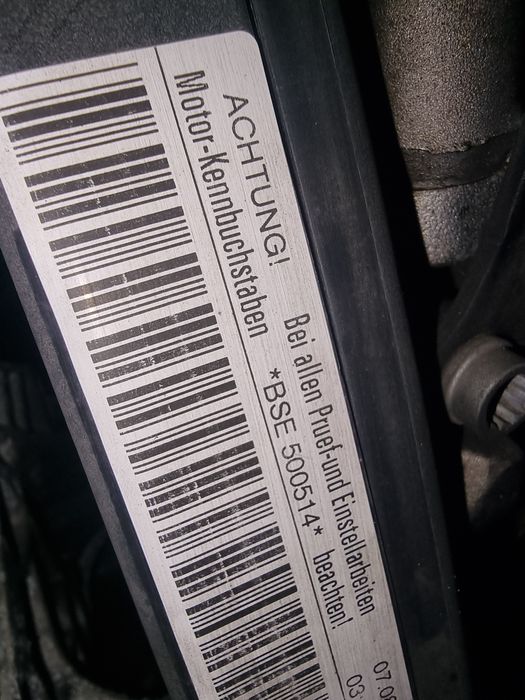 Motor Volkswagen Golf 5 1.6 16v BSE 88.000km