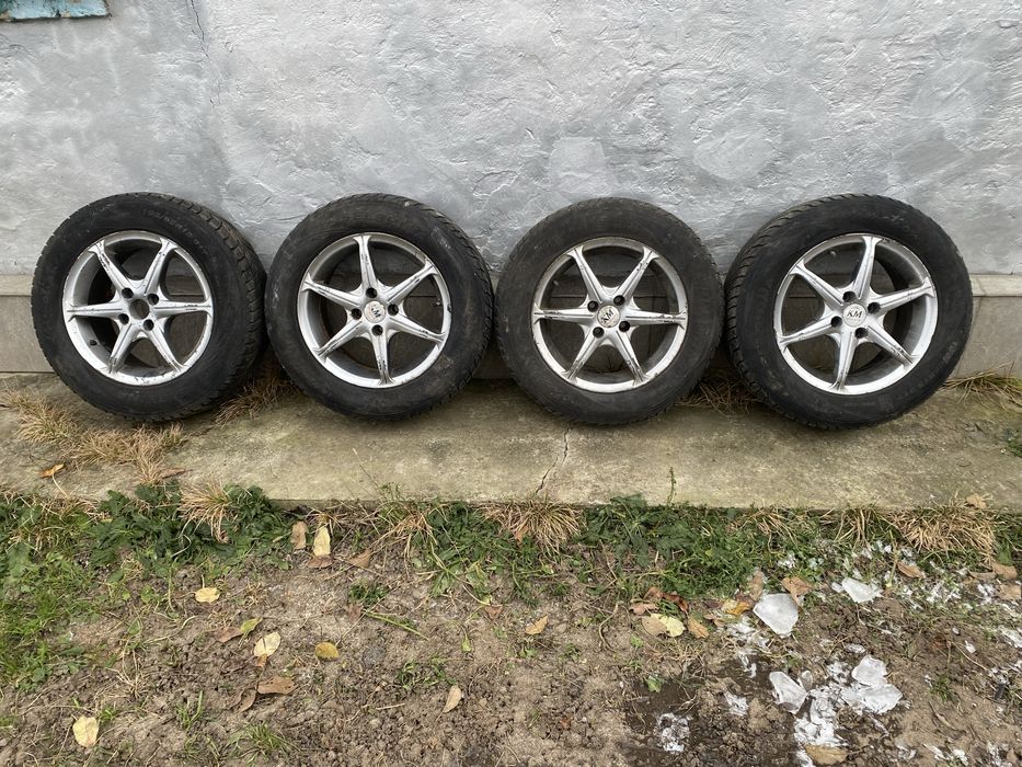 Колеса в зборі R15 195/65, зима, 4×100, DOT 4S, 4 шт