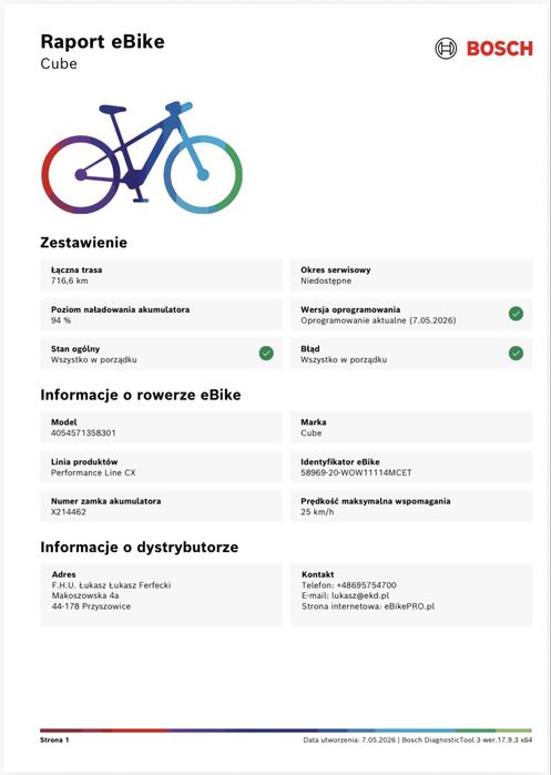 Raty 0% 12m-cy gwar. CUBE (M) 140 HPC ACTIONTEAM 750Wh 700km 29" [684]