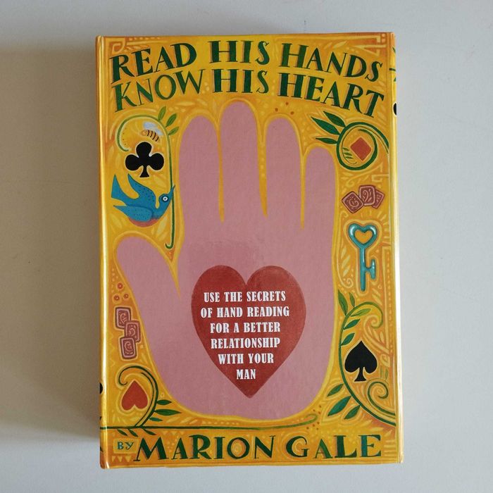 "Read His Hands Know His Heart" de Marion Gale (quiromância) + baralho