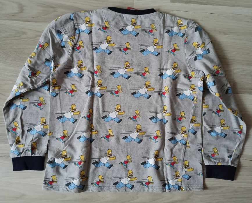 Simpsons Simpsonowie Bart i Homer koszula z długim rękawem  158-164cm
