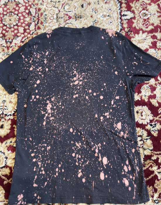 Футболка Alpha Industries X Nasa off dye кастом