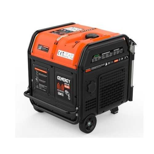 Генератор інверторний бенз GENERGY CRETA SILENT RC 7,5 кВт (240072090)