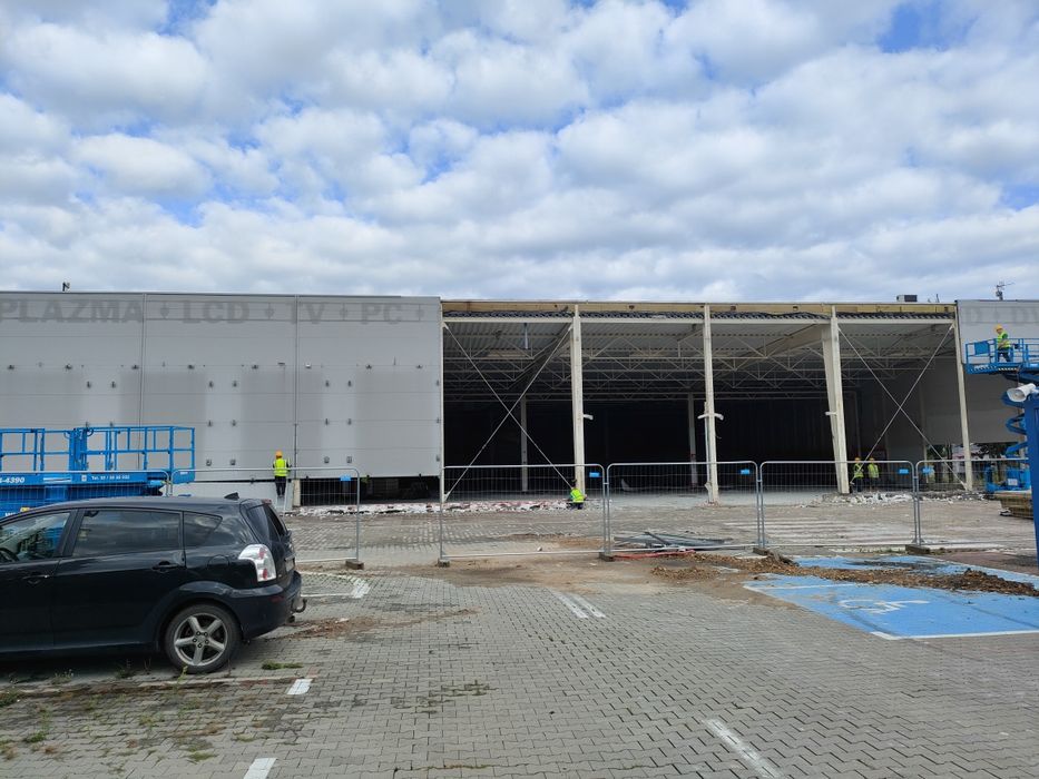 Płyta warstwowa  PIR 10cm . 850m2