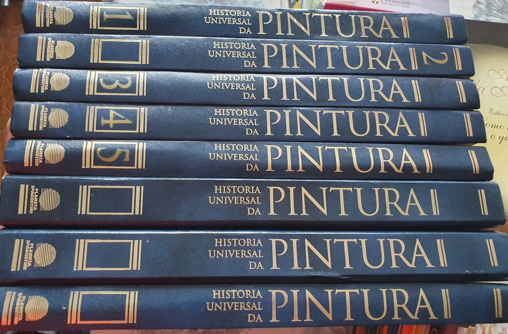 Enciclopedia História Universal da Pintura - planeta de Agostini