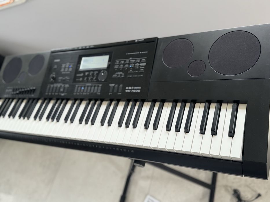 Casio WK-7600 Syntezator dynamiczne klawisze
