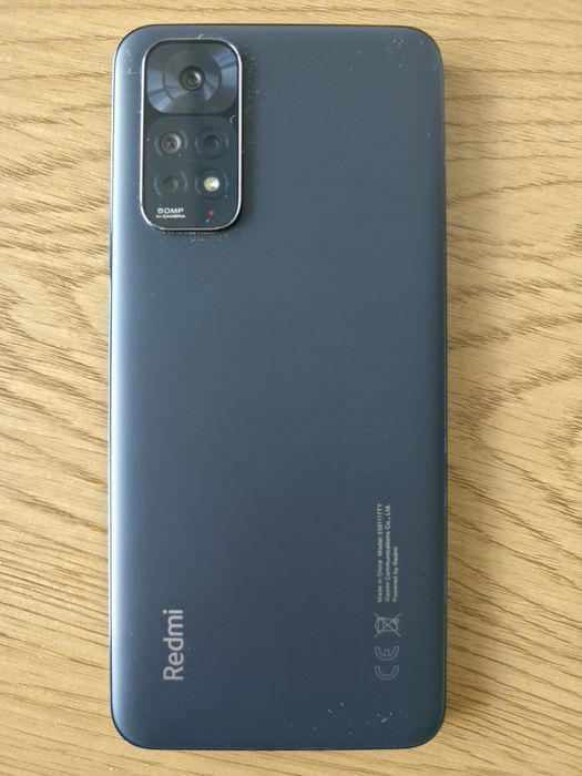 Xiaomi Redmi Note 11 Graphite Gray + Etui + Folia + Kabel USB C