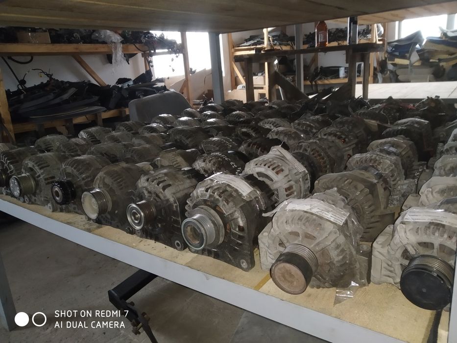 Генератори  Volkswagen/Renault/Opel/Fiat/Citroen/Mercedes