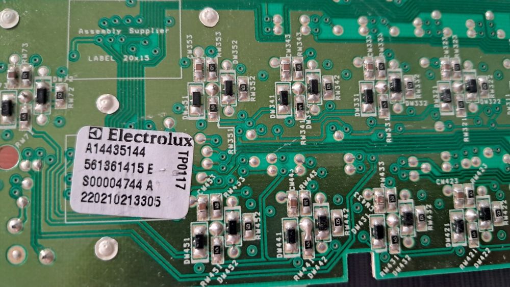 Плата управления для варочной панели Electrolux