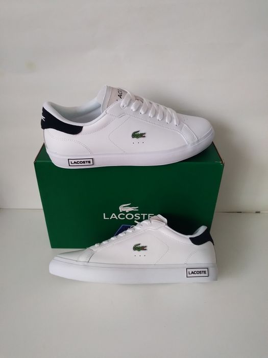Buty Lacoste Powercourt r.42 (większe!) skórzane