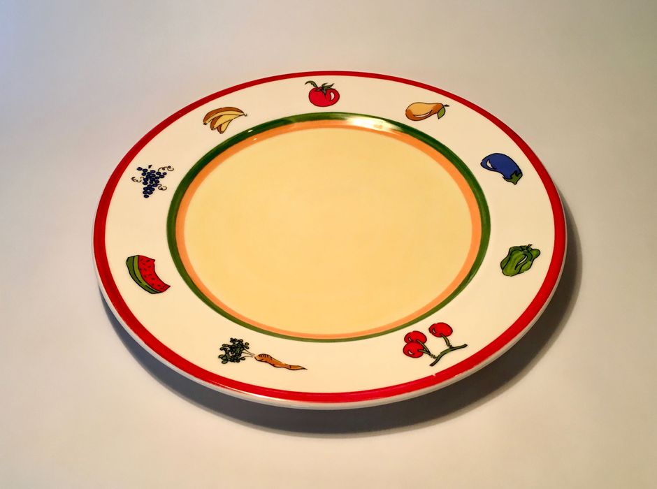 R. B. BERNARDA - prato/travessa - diâmetro 28 cm/s