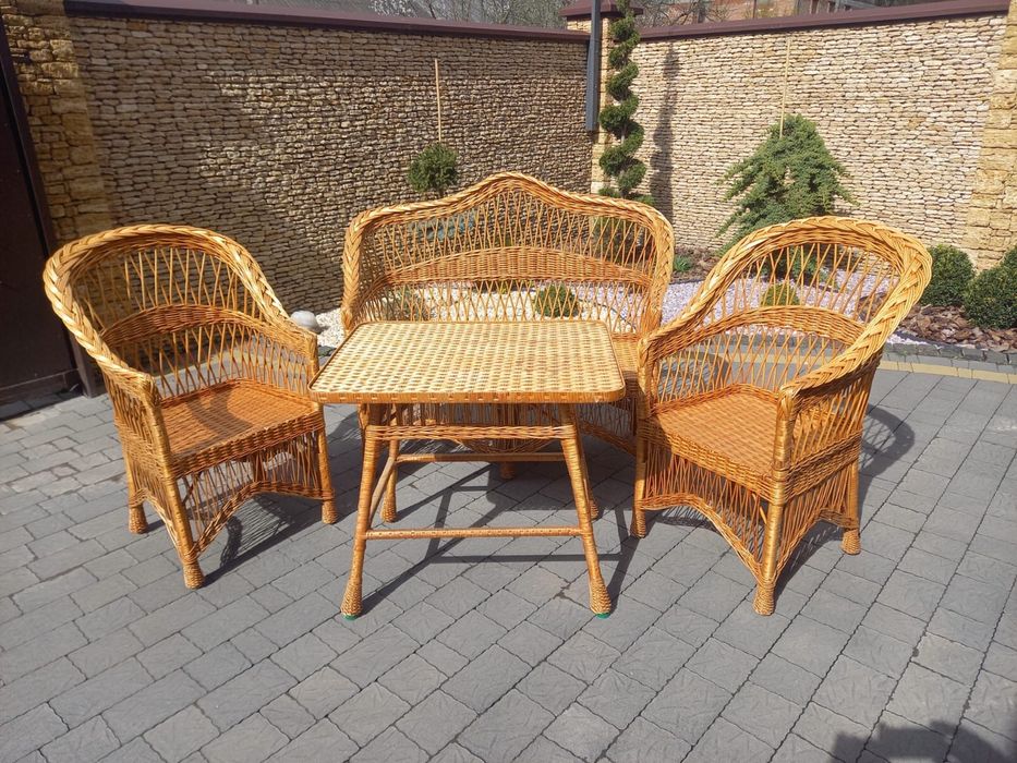 Садовий  комплект   з лози