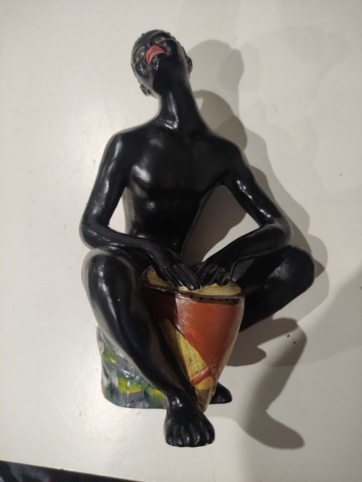 Boneco Negro em Cerâmica Anos 50