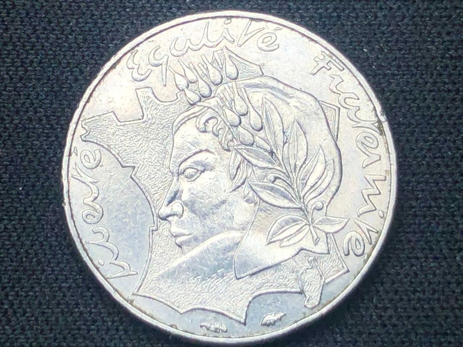 França 1986 - 10 Francs Cuproniquel - Liberté Egalité Fraternité