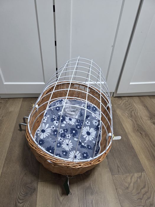 Aumüller kosz na rower, z kratką ochronną