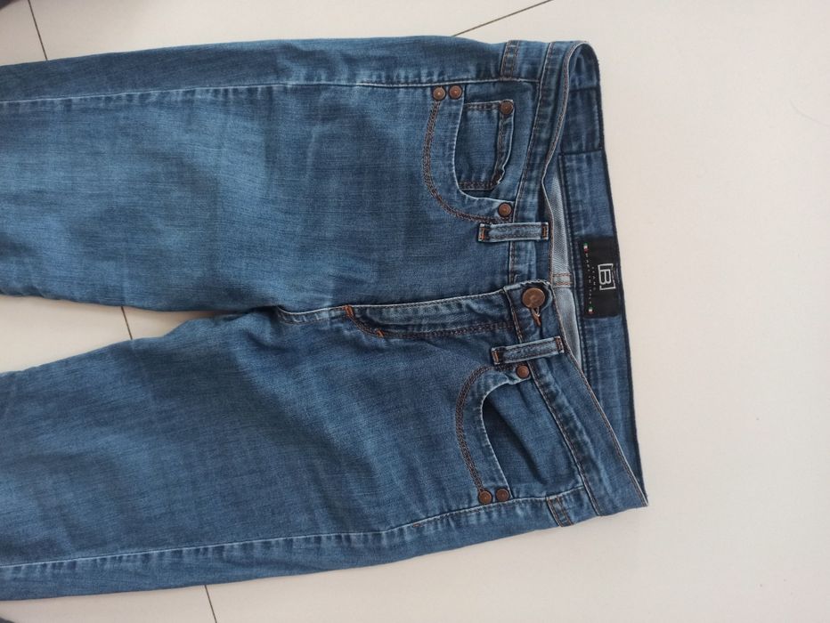 Spodnie rurki 27 M 38 S 36 Made in Italy B jeans