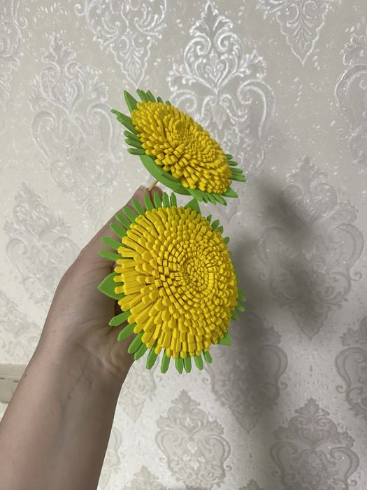 Обруч кульбаби з фоамірану