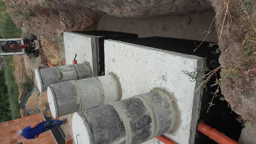 Przyłącza kanalizacyjne, montaż zbiornik deszczowych/szamba,szambo itp