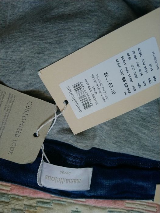 Для вагітних нові джинси 29 розмір