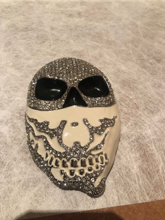 Пряга на ремень с черепом