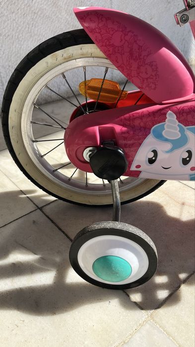Bicicleta roda 14, decathlon 3 - 5 anos