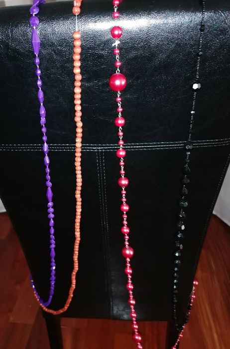 Colares várias cores, desde