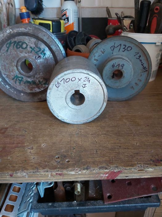 Koła pasowe na paski klinowe 17 mmi 13mm