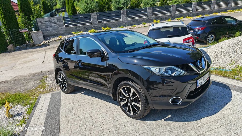 Nissan Qashqai 1.6DCI 130KM XENON LED Nawi Kamery GrzaneFotele Parktroniki Asystenci