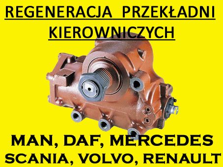 REGENERACJA NAPRAWA Przekładni Kierowniczych Autobus Ciężarowe osobowe