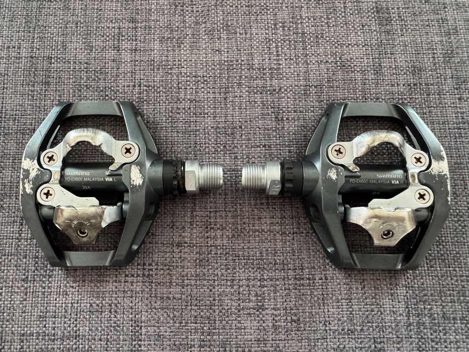 SHIMANO PD-EH500 pedały spd platforma dual MTB xc trail gravel treking cross