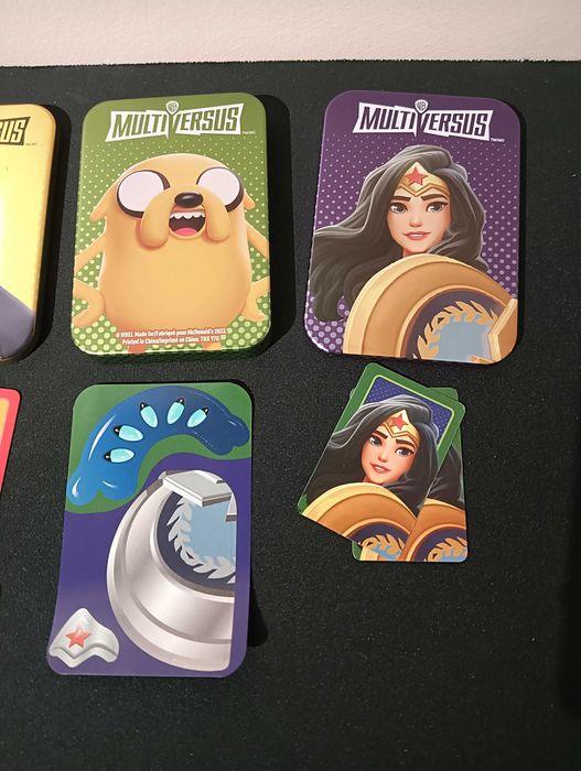 Coleção MultiVersus – Cartas e Peças de Jogo