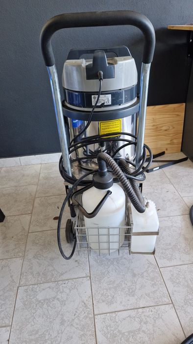 Maquina vapor injecção extração