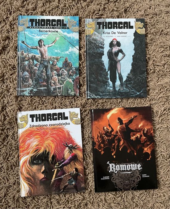 Komiksy „Thorgal” i „Romowe”
