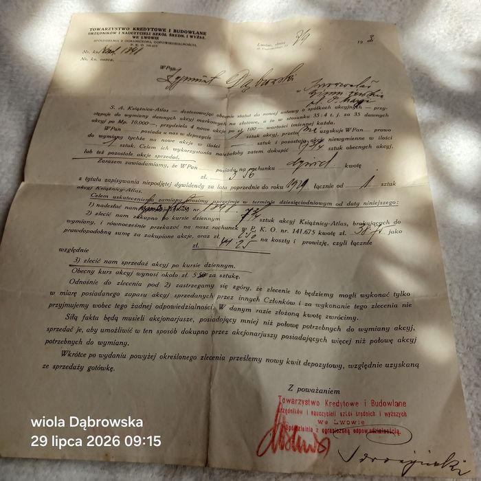 Towarzystwo kredytowe i budowlane 1903