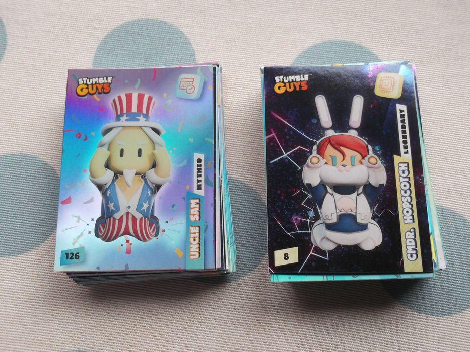 Cartas da panini Stumble Guys  1