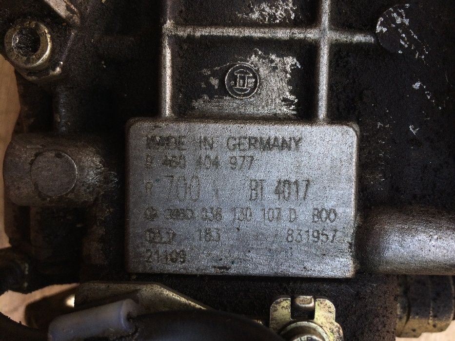 Паливна апаратура 1.9 TDi VW Golf 4 Octavia Caddy ТНВД 0460404977