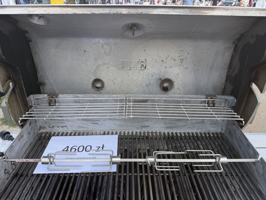 Grill gazowy Weber Genesis II E-435 (4 palniki plus palnik sear zone plus palnik boczny)