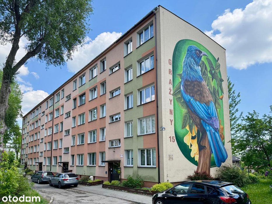 Kawalerka z wnęką 25m2, 1-pokojowe, 2 pietro, widok, NISKI czynsz !