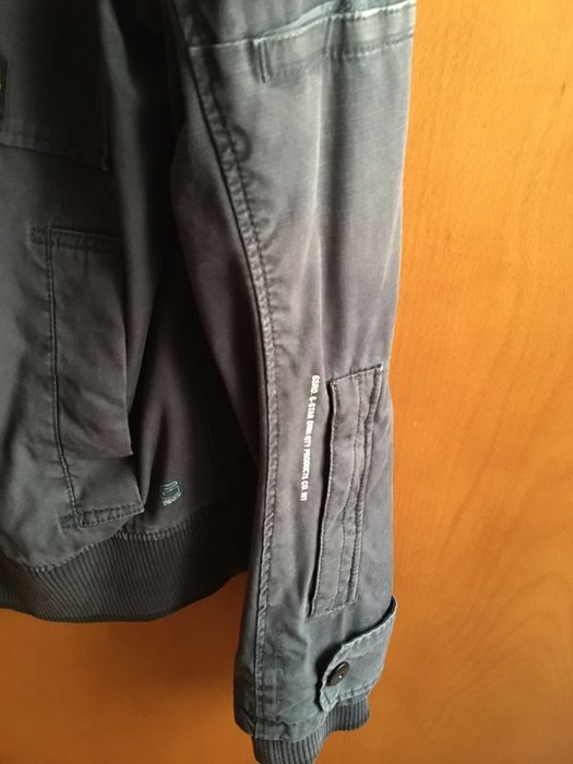 Casaco G star azul L (pequeno)