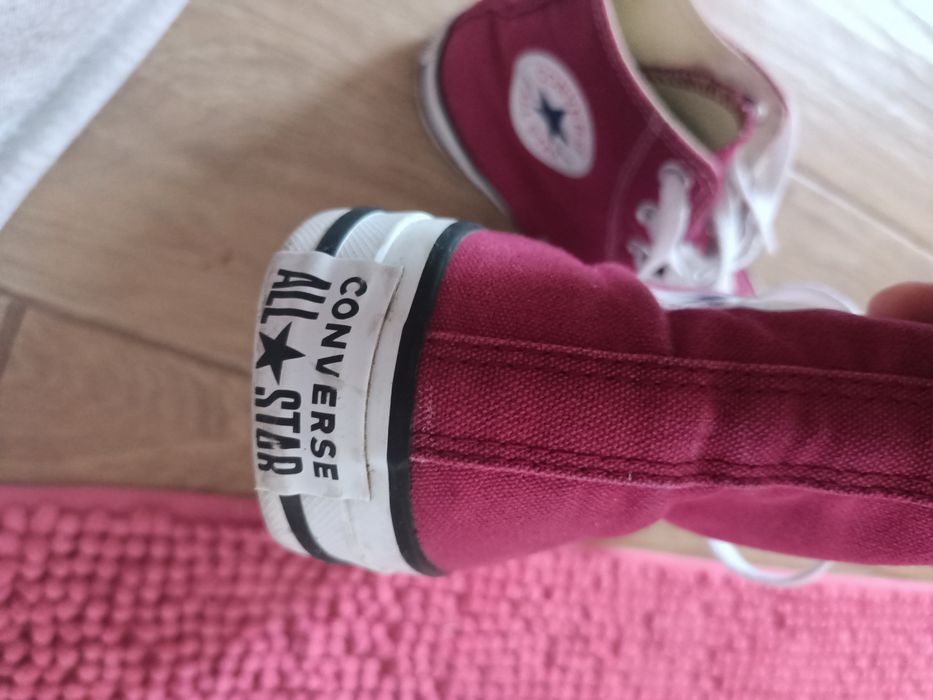 converse, bordowe