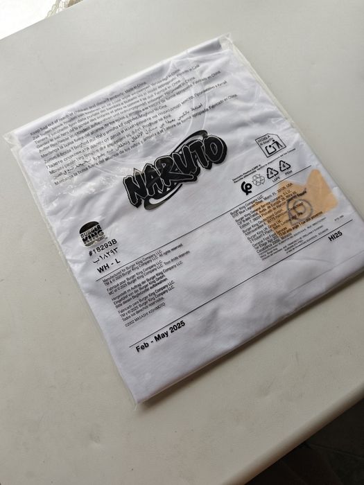 Vendo camisola Naruto Edição Limitada (Tamanho L)