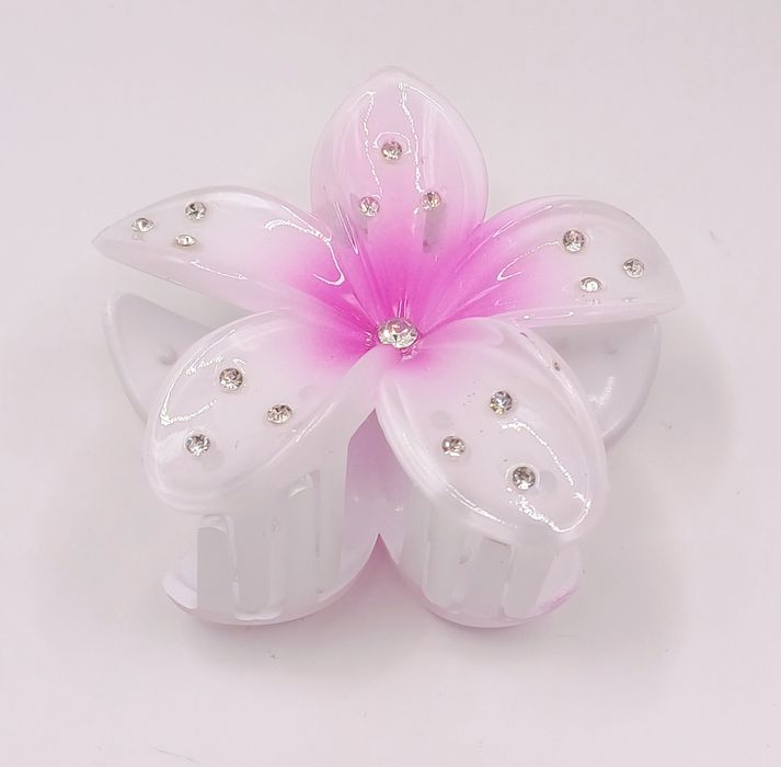 Spinka do włosów Klamra KWIAT HAWAJSKI Plumeria Nr3