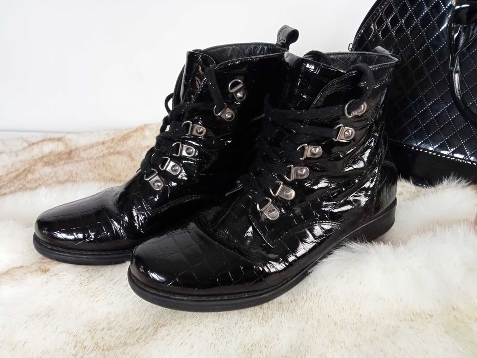 botki czarne Lasocki