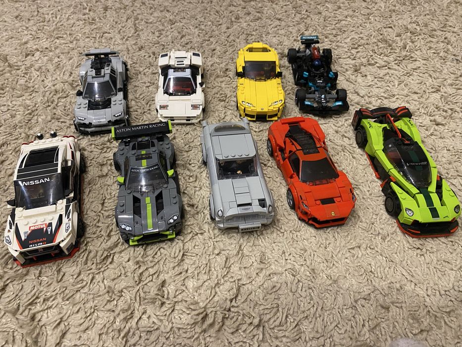 Lego speed chapmions 9 samochodów